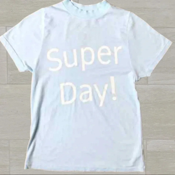 NEW Daydream Nation Super Day T Shirt Lt Blue XL Navy XL - Picture 2 of 8